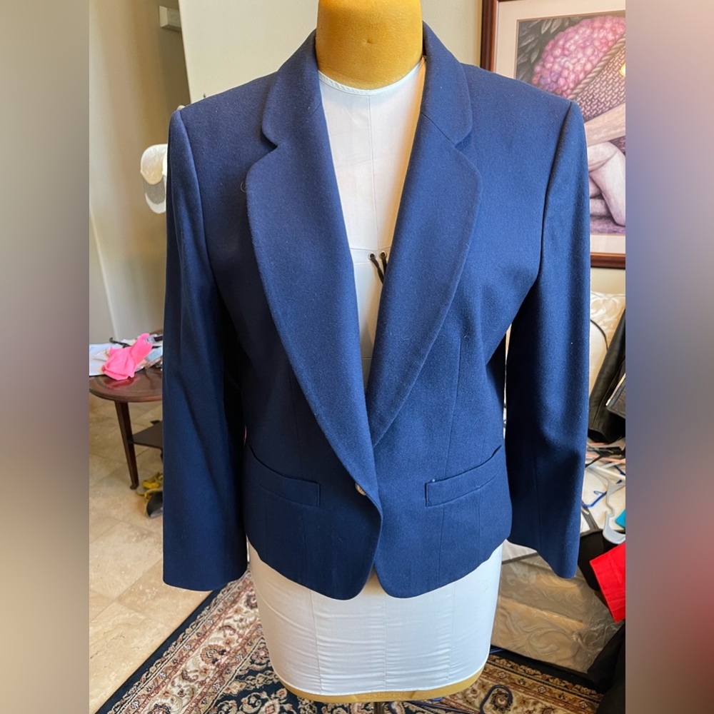 Pendleton 100% virgin wool blazer